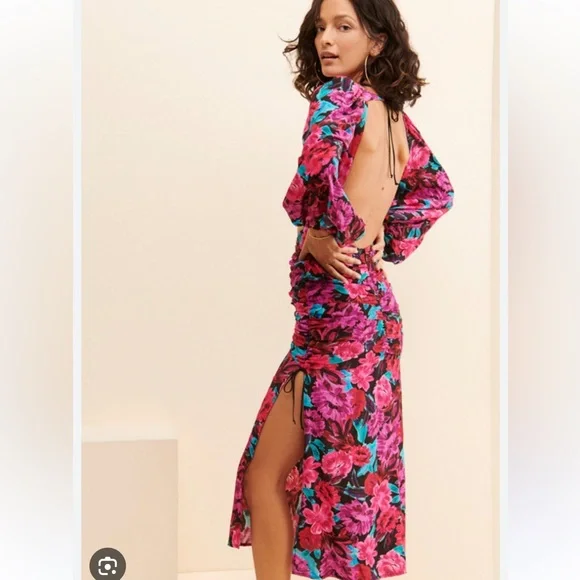 For Love and Lemons Scarlett midi dress - Picture 3 of 3